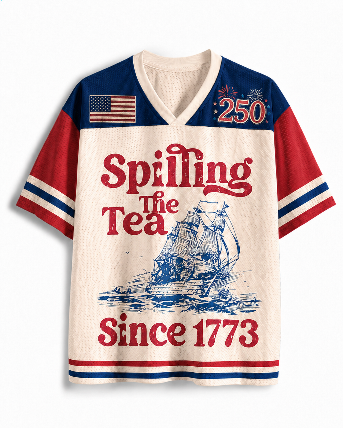 July 4 Mesh Jersey