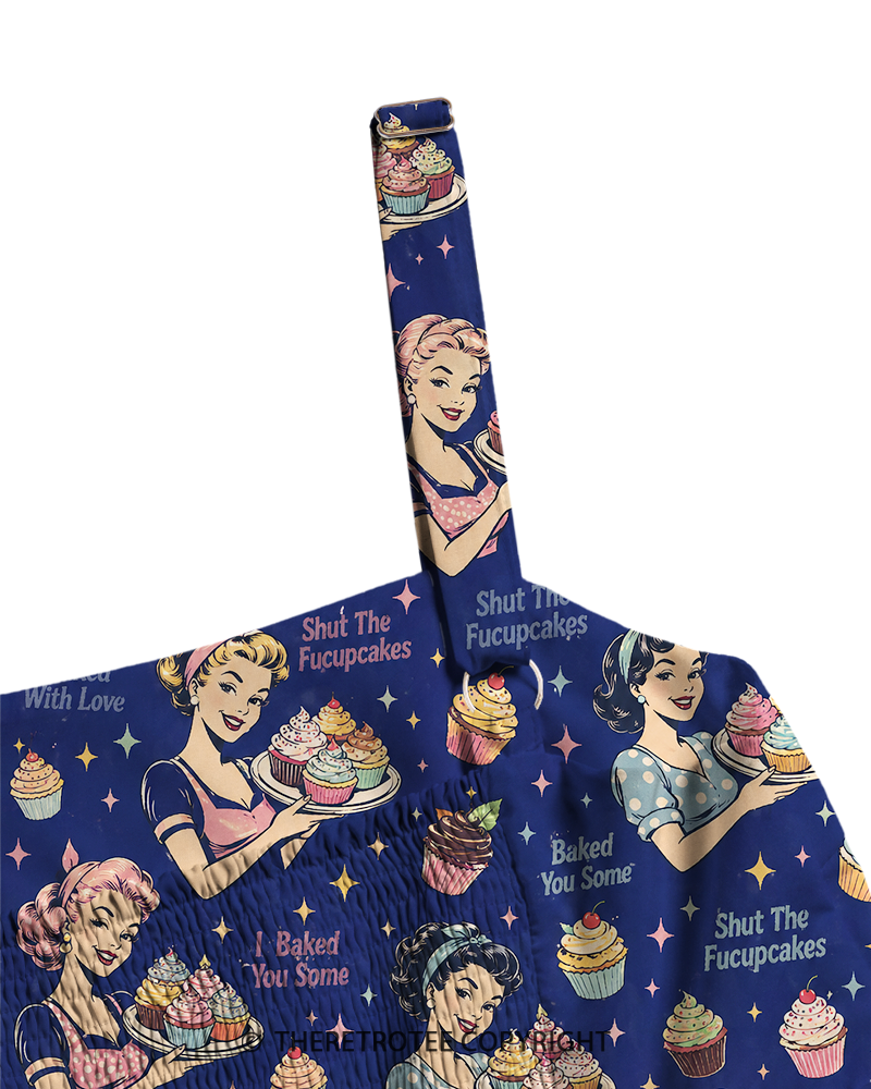 TheRetroTee ——  Vintage Straps Maxi Dress