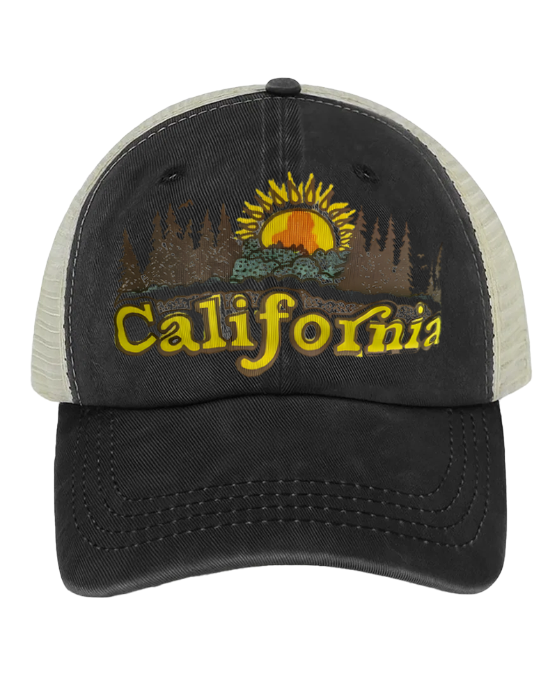 TheRetroTee 80s California Trucker Hat