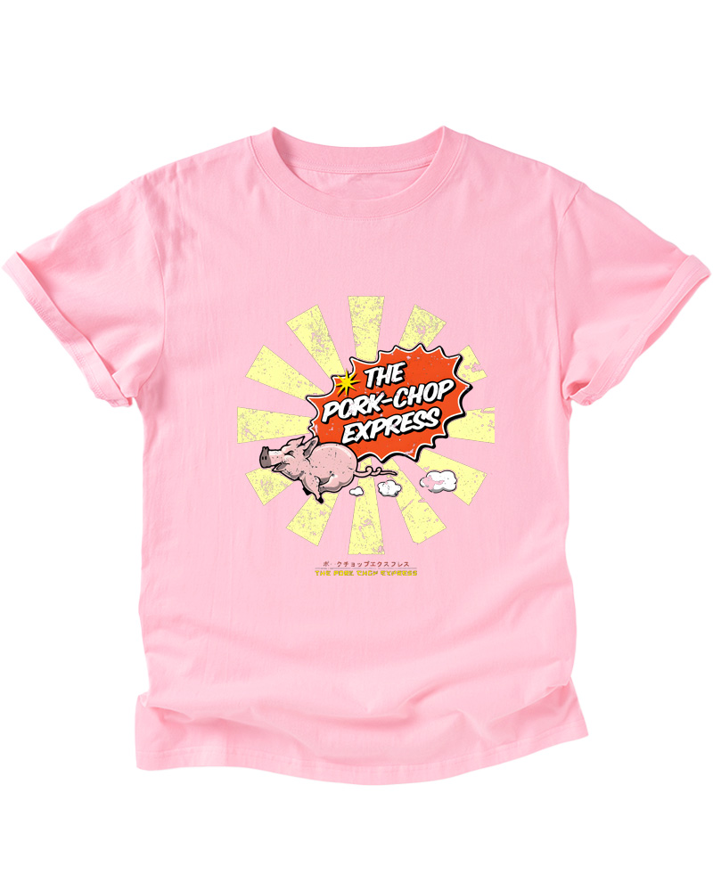 TheRetroTee The Pork Chop Express 1980s Kids T-Shirt