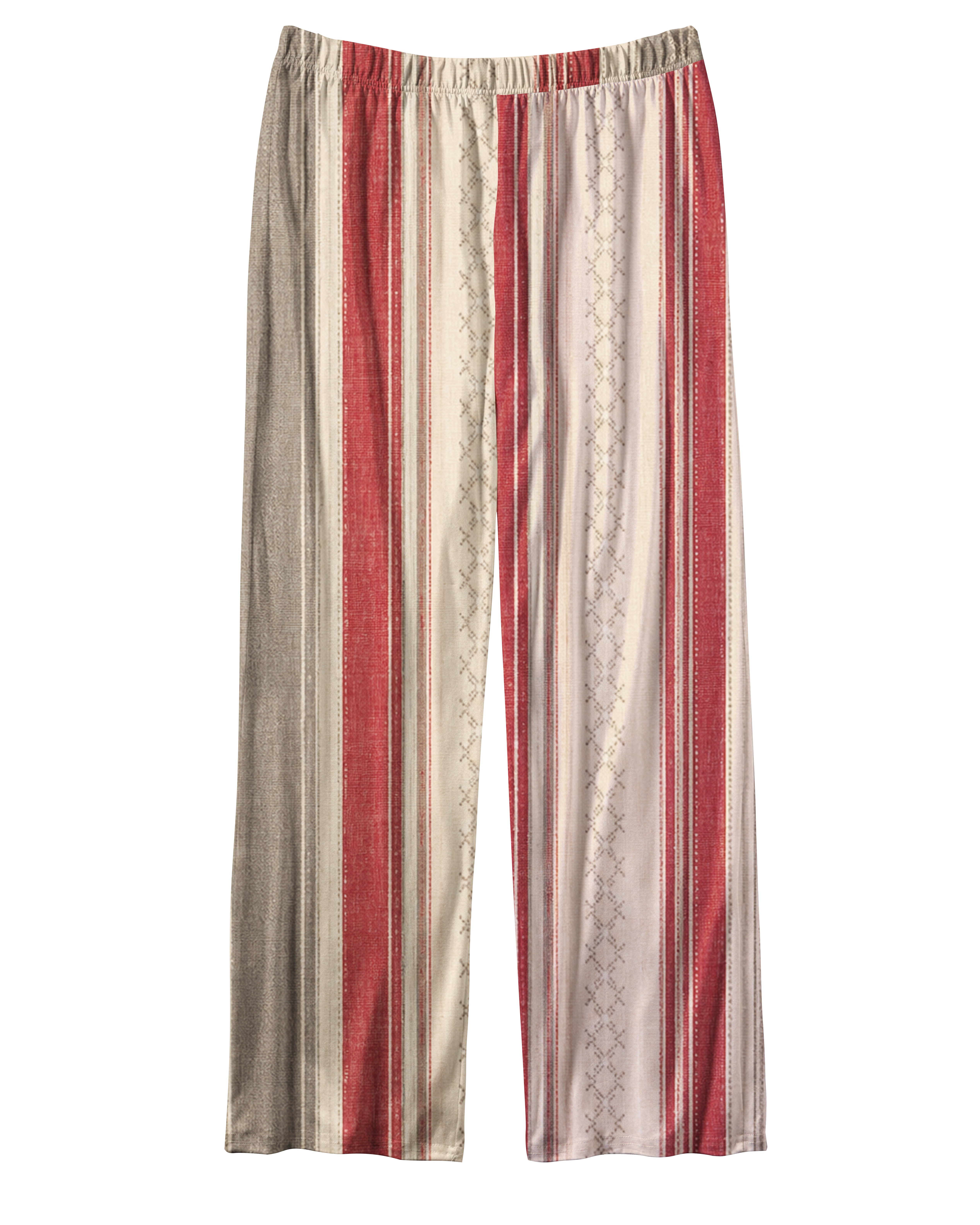 TheRetroTee Farm house Stripe Vintage Pajama Set
