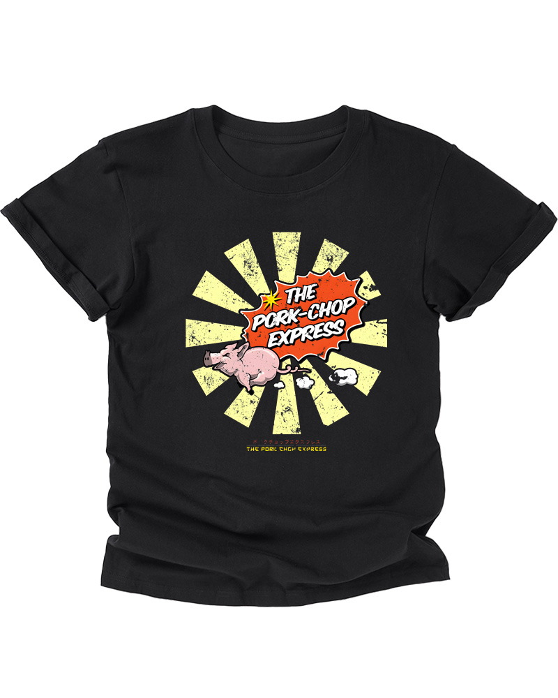 TheRetroTee The Pork Chop Express 1980s Kids T-Shirt