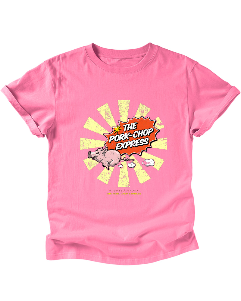TheRetroTee The Pork Chop Express 1980s Kids T-Shirt