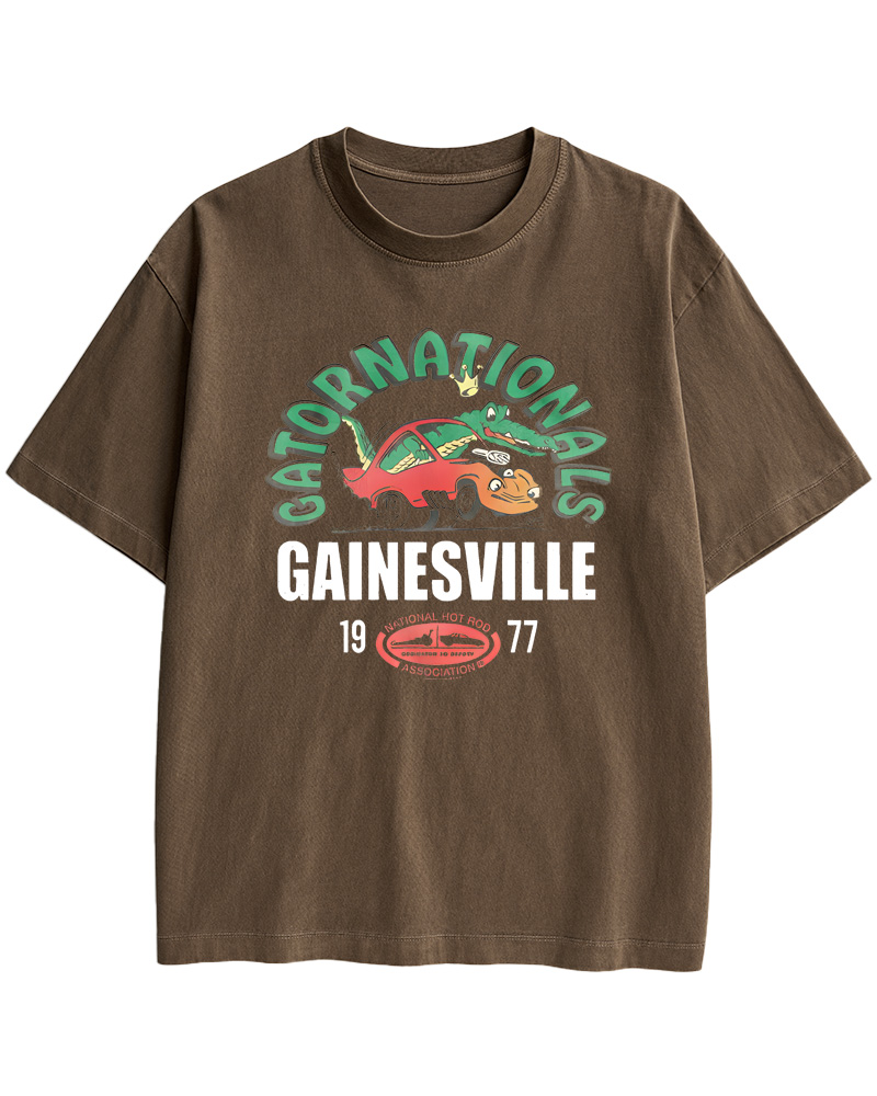 TheRetroTee NHRA Eye-Catching 1970s Cotton T-Shirt