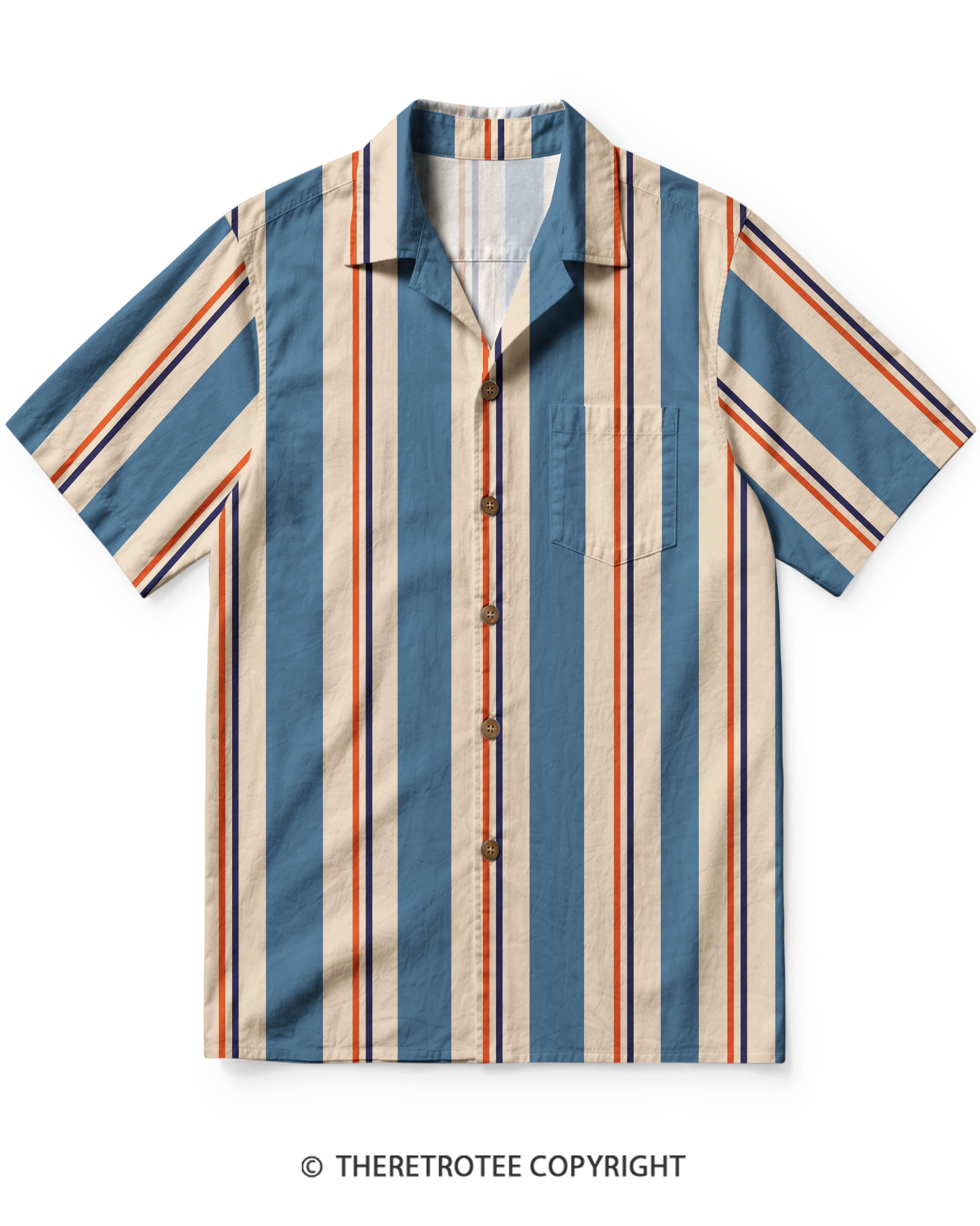 TheRetroTee Long Way Home Vintage Hawaiian Shirt