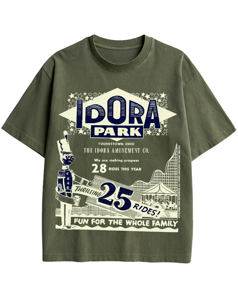 Idora Parks Thrilling 25 Rides Cotton T-Shirt