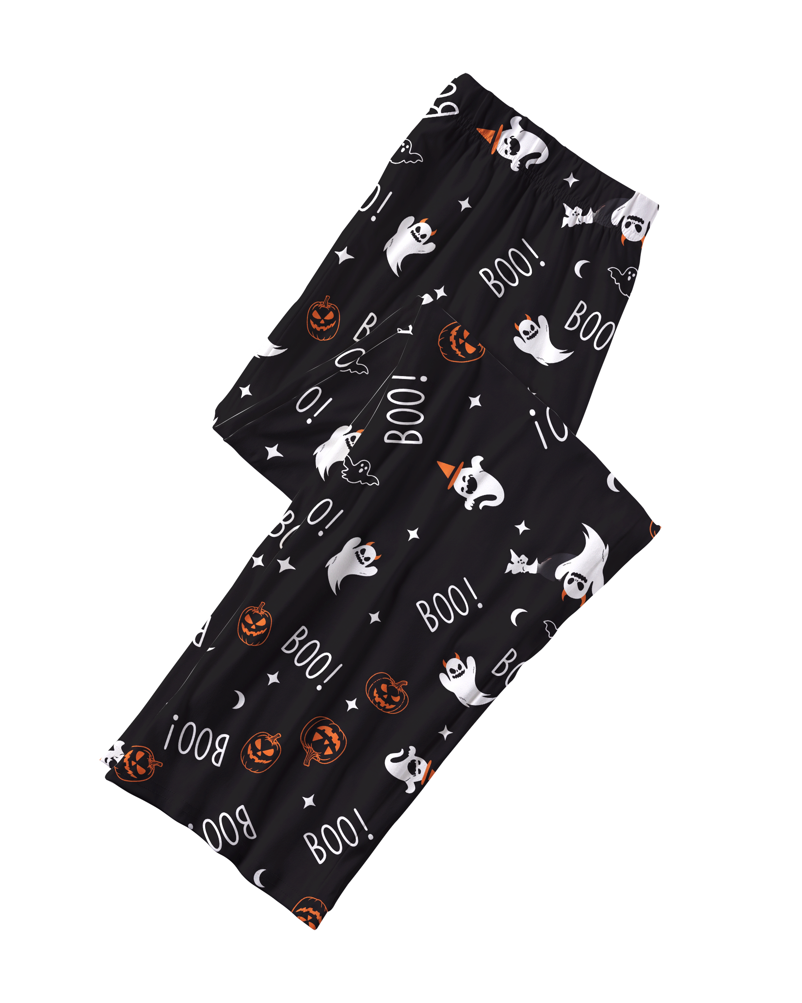 TheRetroTee Boo Ghost Pumpkin Vintage Pajama Set