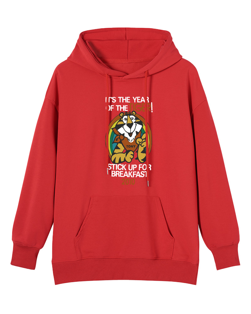 TheRetroTee Frosted Flakes - Year Of The Tiger Juniors 1970s Cotton Hoodie