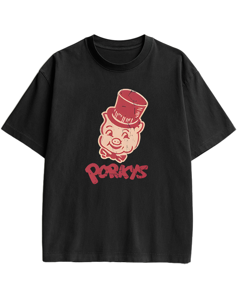TheRetroTee Porkys St. Paul 1950s Cotton T-Shirt