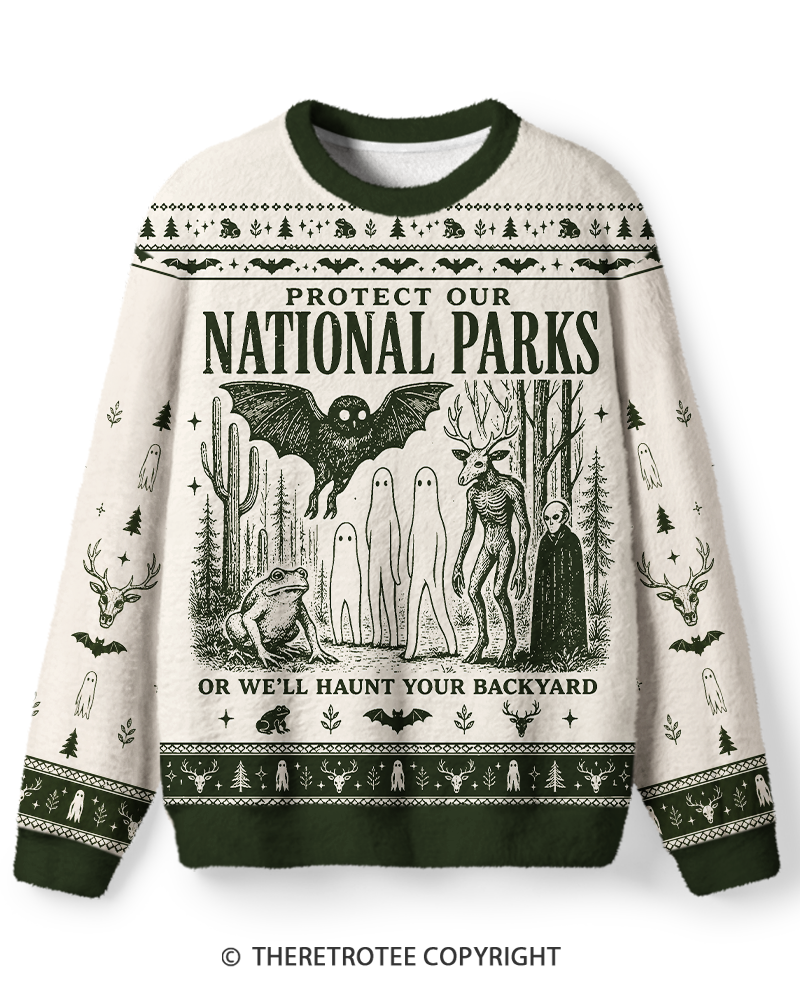 TheRetroTee Mothman 1970s Sweater