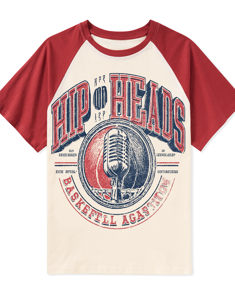 Raglan Baseball Tee  0130