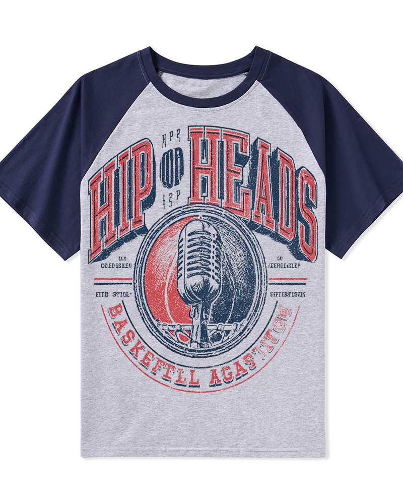 Raglan Baseball Tee  0130