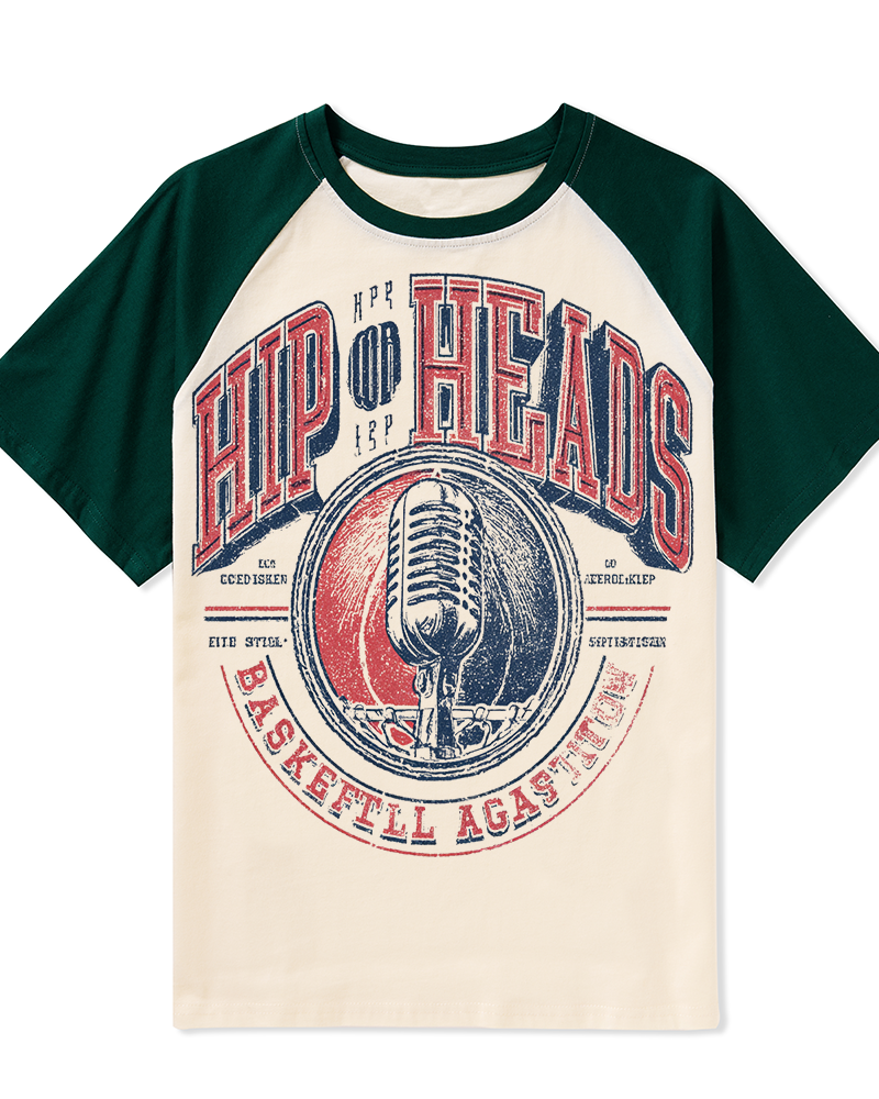 Raglan Baseball Tee  0130