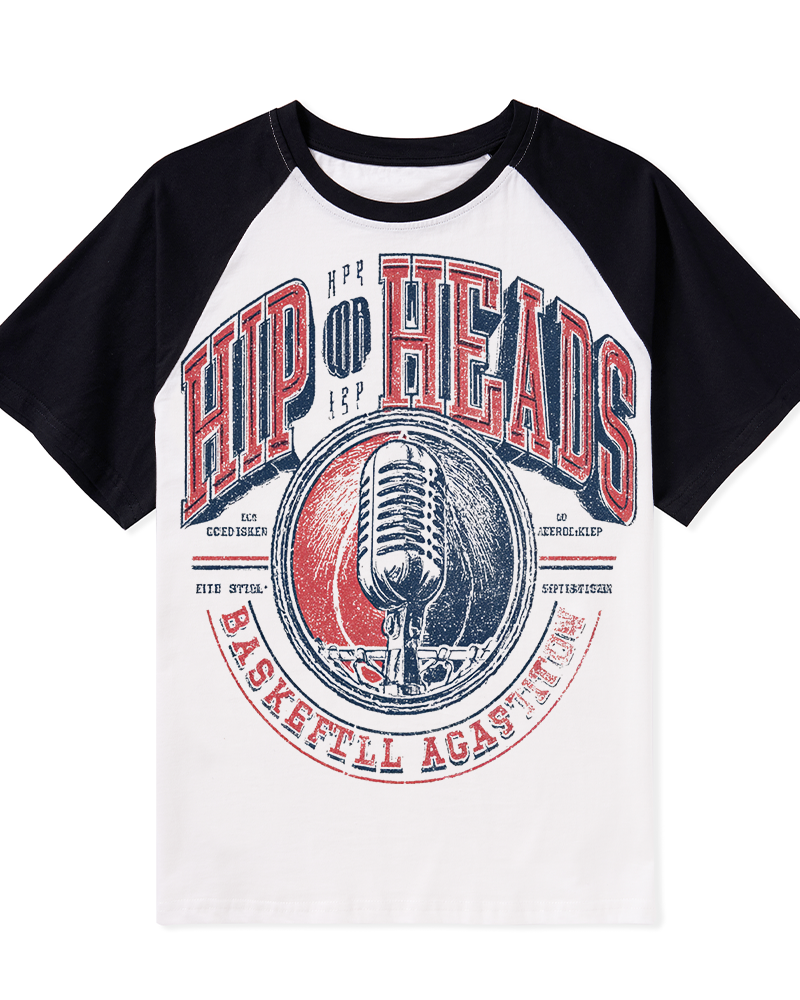 Raglan Baseball Tee  0130