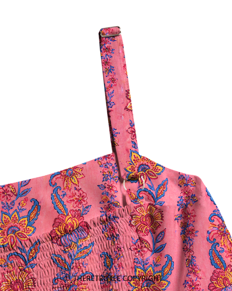 TheRetroTee ——  Vintage Straps Maxi Dress