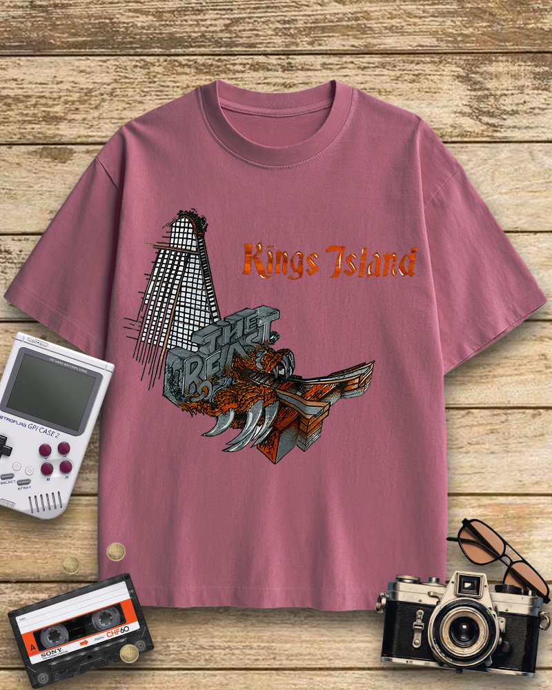 TheRetroTee 1979 Kings Island Cotton T-Shirt