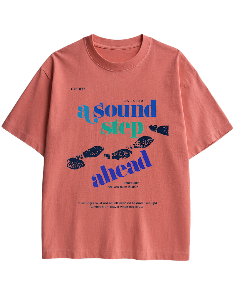 TheRetroTee A Sound Step Ahead Especially For You From Buick 1970s Cotton T-Shirt