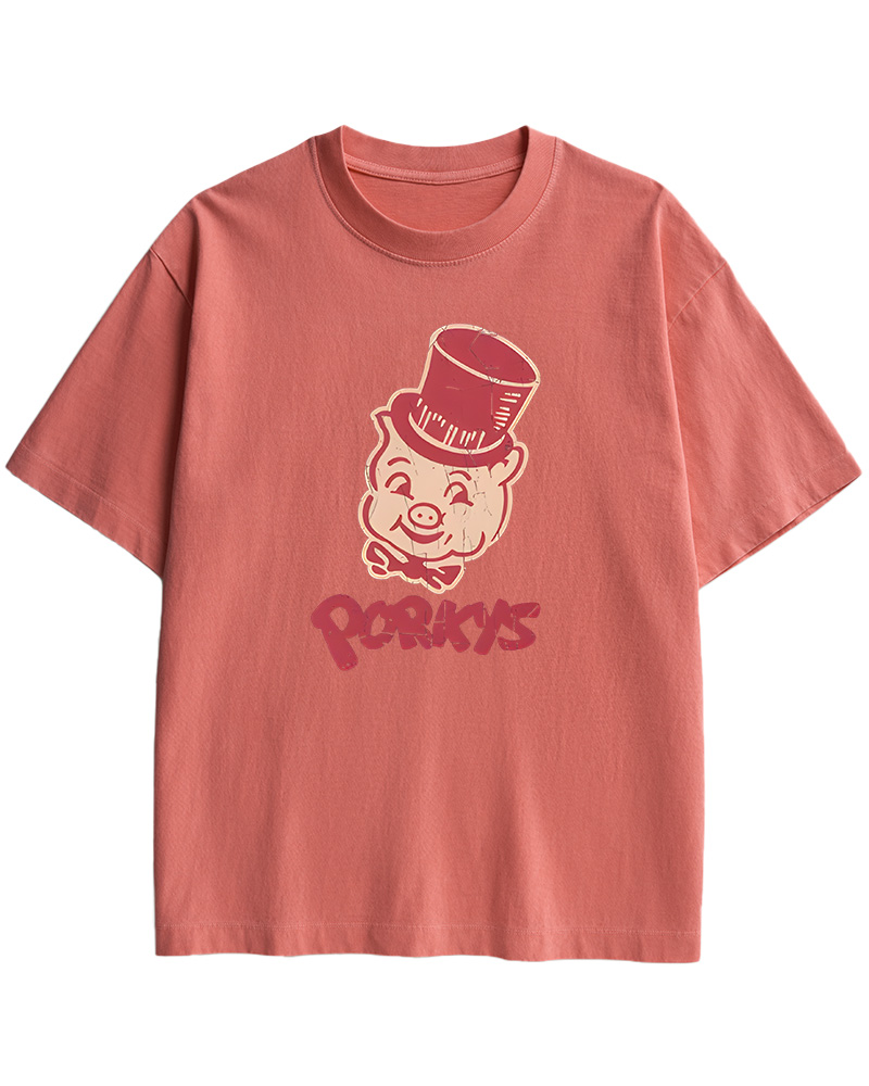 TheRetroTee Porkys St. Paul 1950s Cotton T-Shirt
