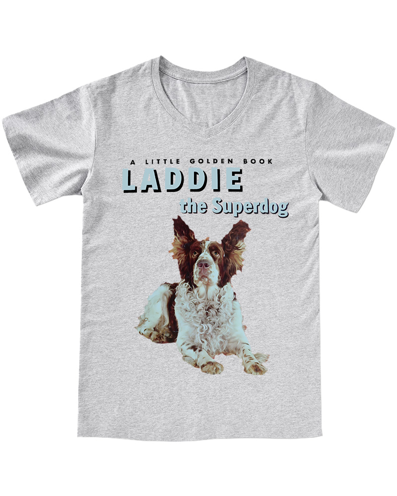 TheRetroTee Your Childhood Ruined Shut 1950s V-neck T-Shirt