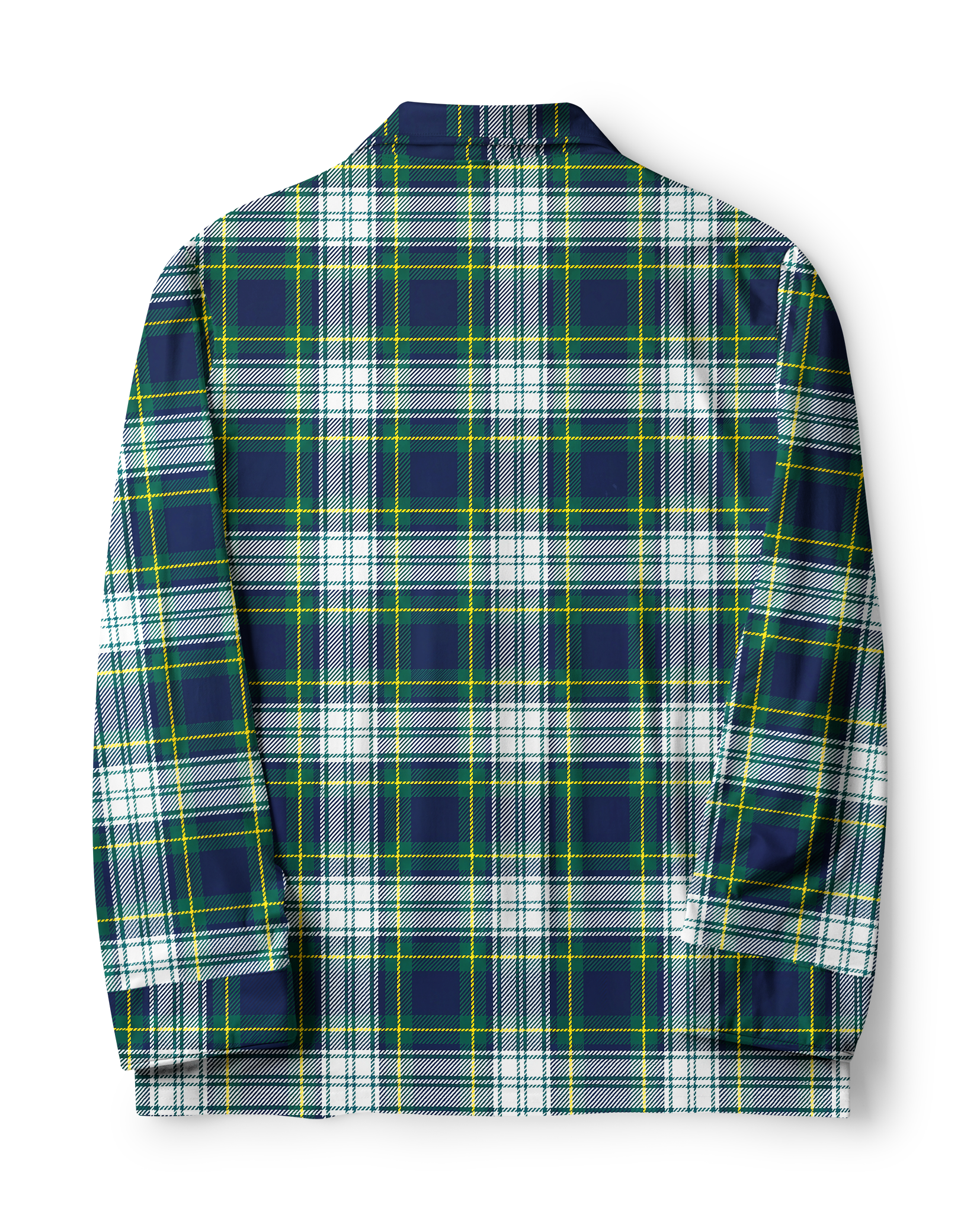 TheRetroTee Highland Tartan Plaid Vintage Pajama Set