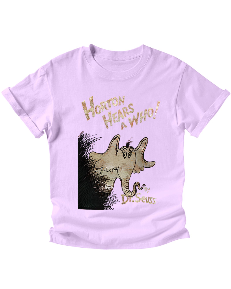 TheRetroTee Horton Hears A Who! Dr. Seuss Kids T-Shirt