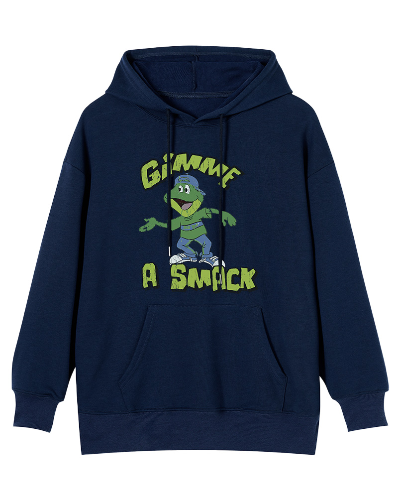 TheRetroTee Gimme A Smack Soft Adult Cotton Hoodie