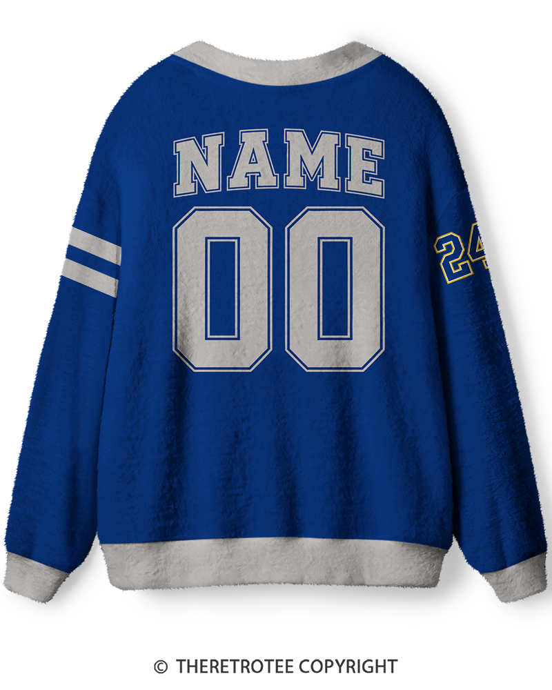 TheRetroTee Vintage Custom Campus Heritage Unisex Cardigan Sweater
