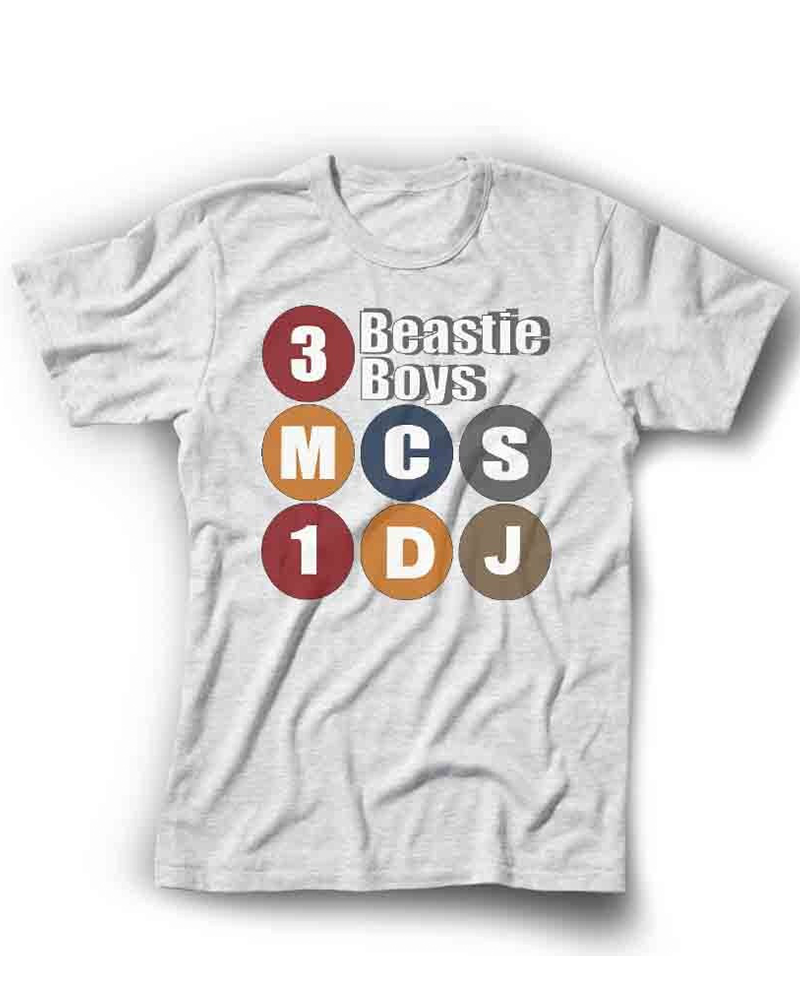 TheRetroTee 1990s NYC B-Boy “3 MCs 1 DJ” Hip Hop Graphic T-Shirt