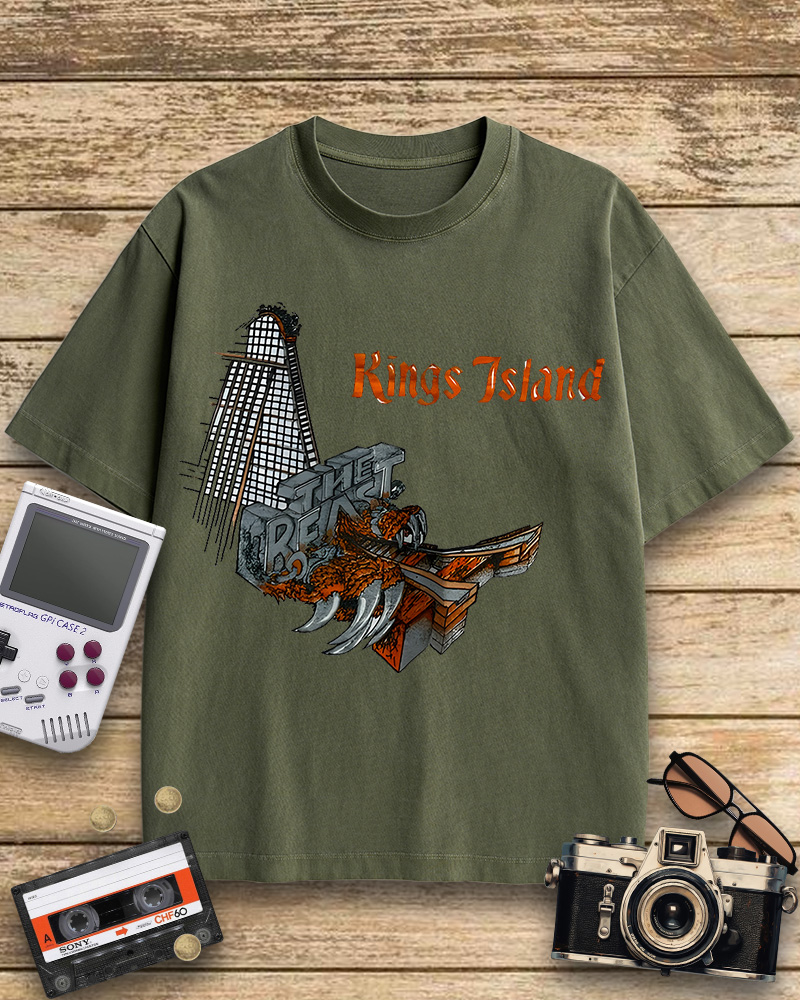 TheRetroTee 1979 Kings Island Cotton T-Shirt