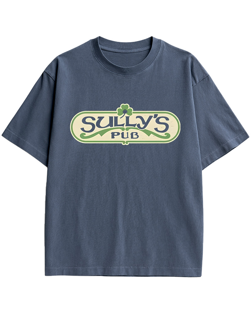 TheRetroTee Sully's Pub Peoria Bar 1980s Cotton T-Shirt