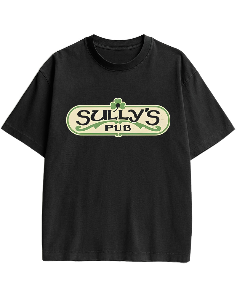 TheRetroTee Sully's Pub Peoria Bar 1980s Cotton T-Shirt