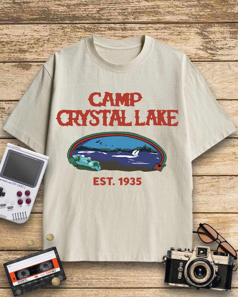 TheRetroTee Friday the 13th Jason Voorhees Horror Cotton T-Shirt