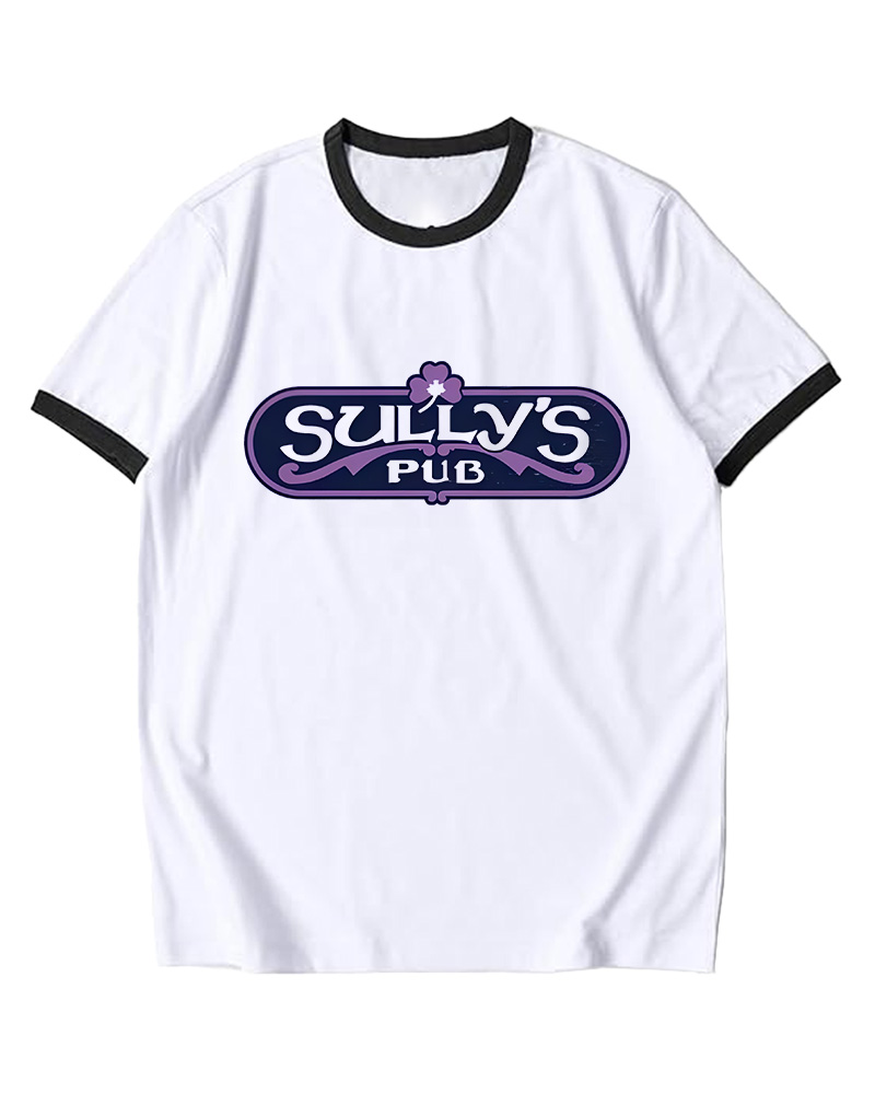 TheRetroTee Bar and Pub 1970s Ringer T-Shirt