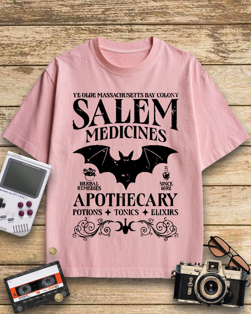 TheRetroTee Apothecary 2000s Cotton T-Shirt