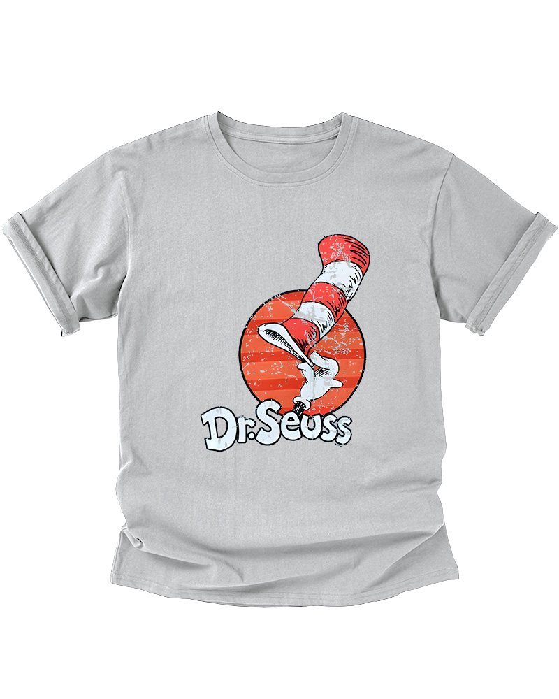 TheRetroTee Dr. Seuss Cat in the Hat 1950s Kids T-Shirt