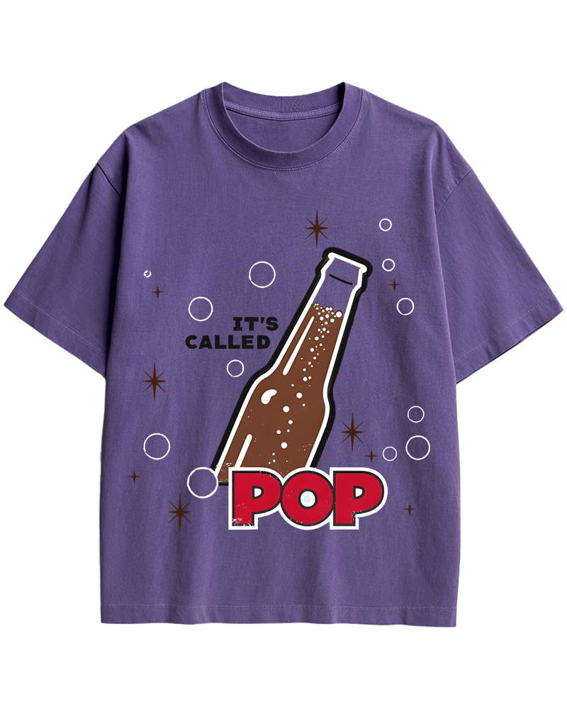 TheRetroTee It's Called Pop 1950s Cotton T-Shirt