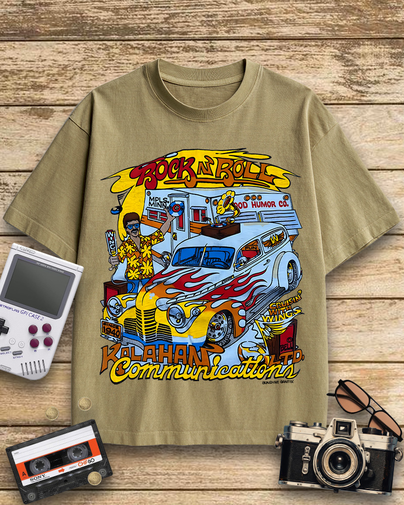 TheRetroTee 1970s Minneapolis Cotton T-Shirt