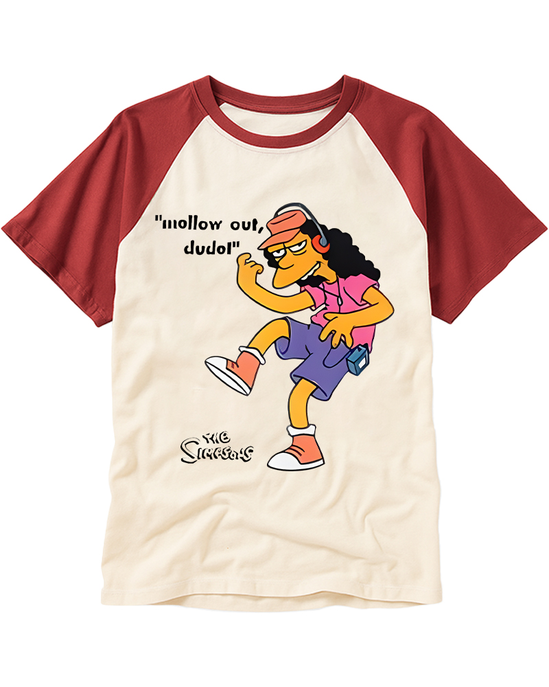 TheRetroTee Soccer Jerseys Raglan Baseball T-Shirt