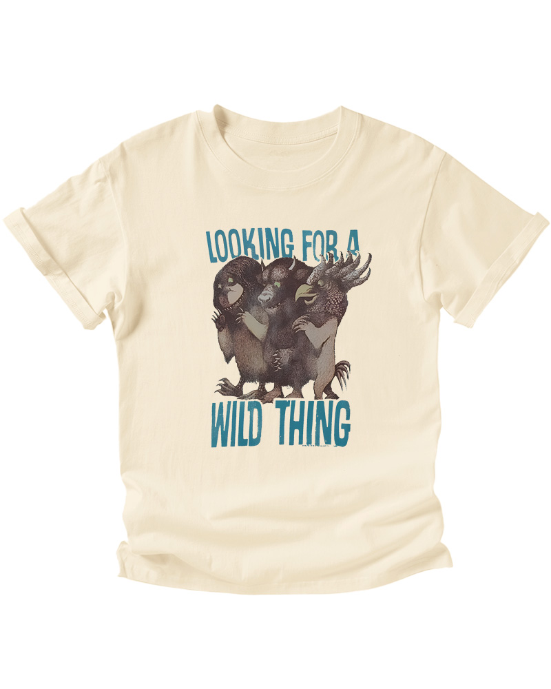 TheRetroTee Looking For A Wild Thing 1960s Kids T-Shirt