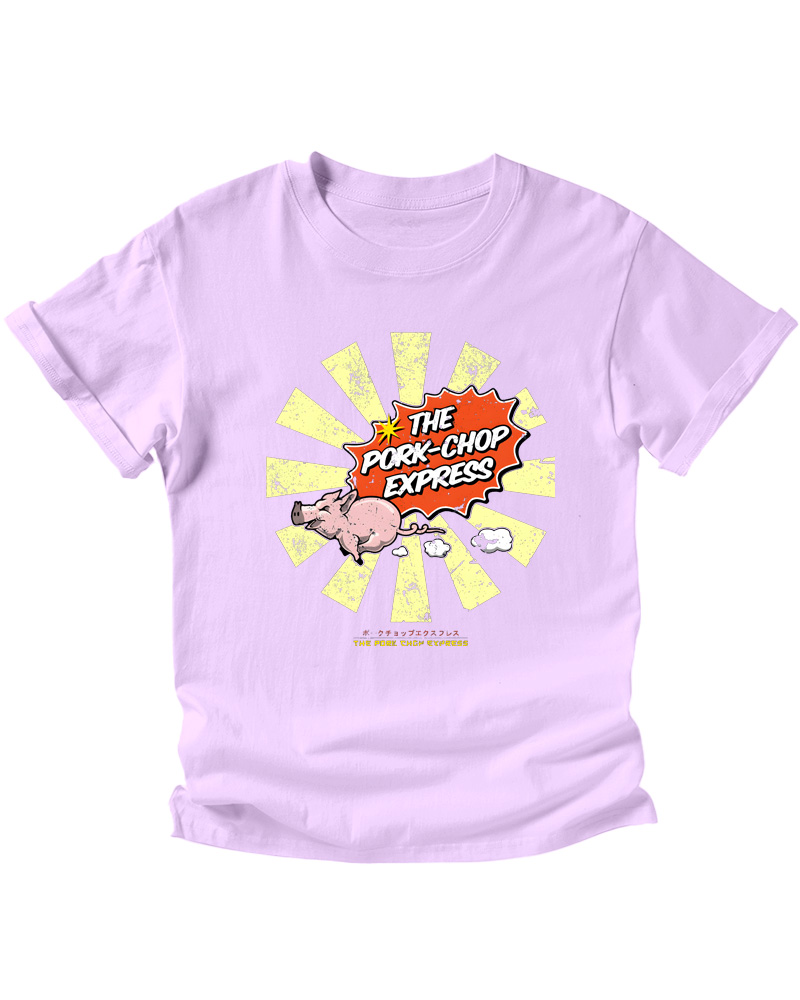 TheRetroTee The Pork Chop Express 1980s Kids T-Shirt