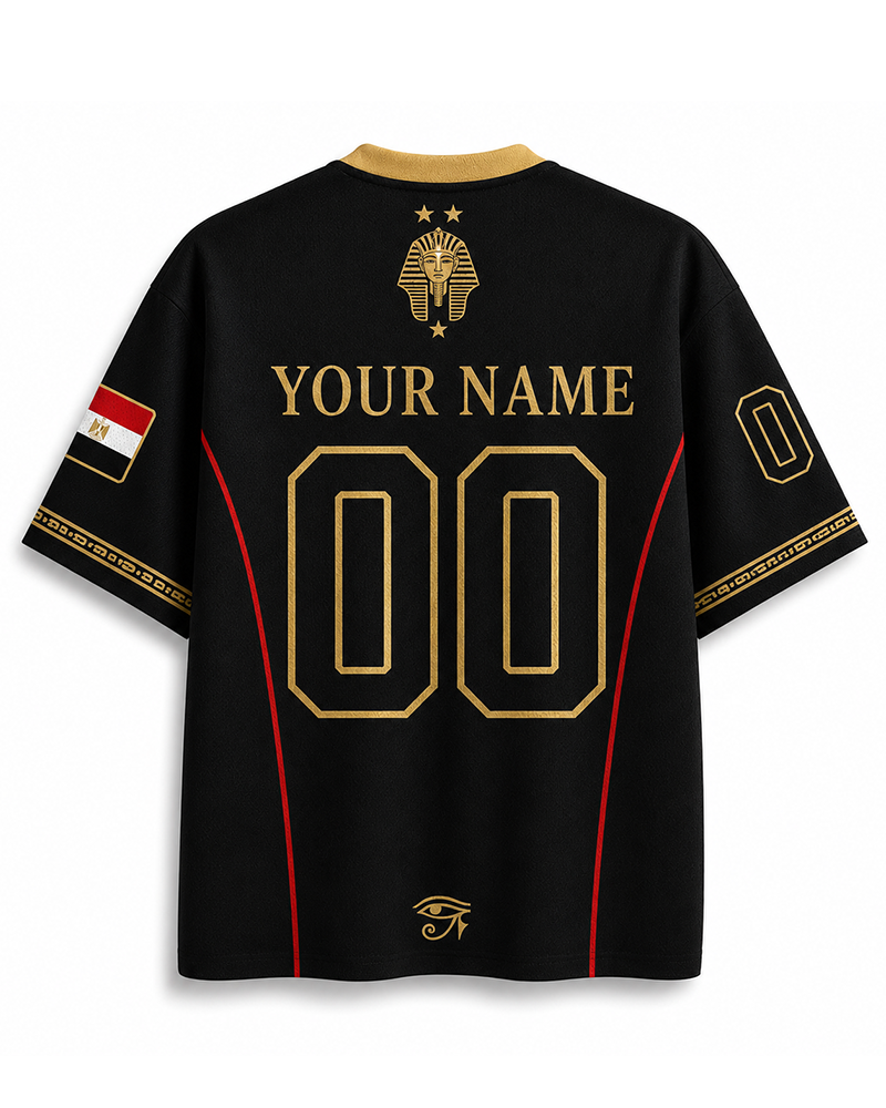 TheRetroTee 1980s Egyptian Legacy Soccer Jersey