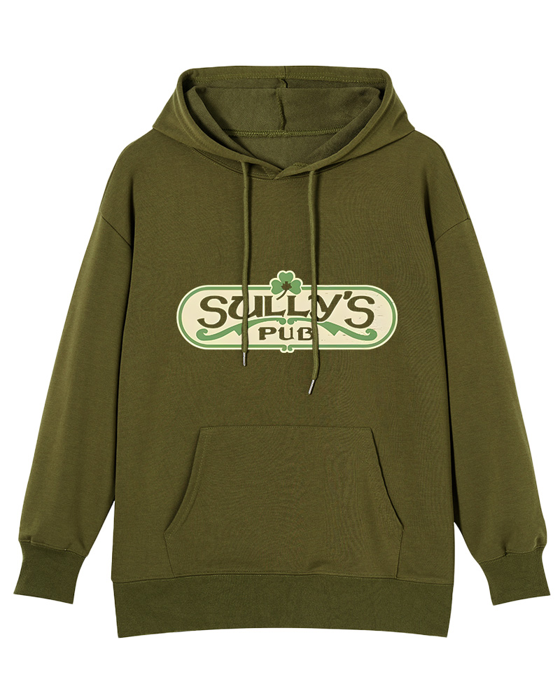 TheRetroTee Bar and Pub 1970s Cotton Hoodie