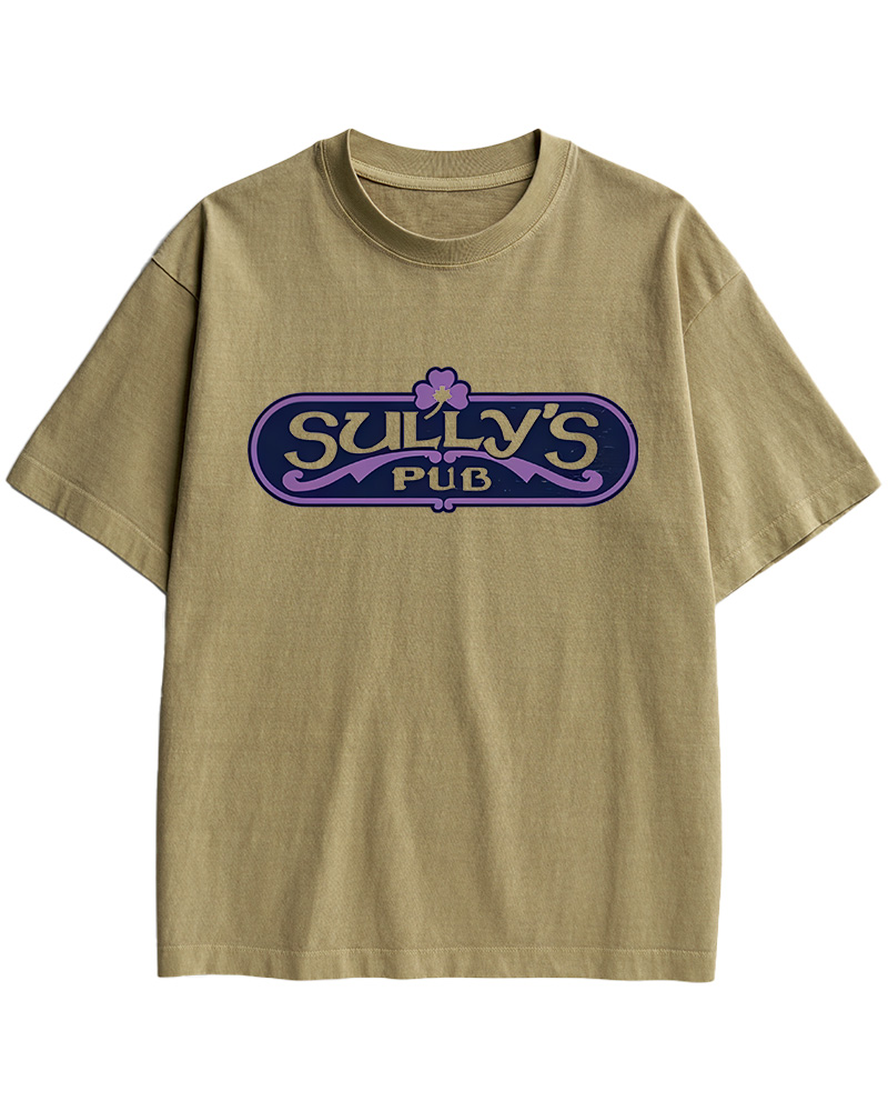 TheRetroTee Sully's Pub Peoria Bar 1980s Cotton T-Shirt