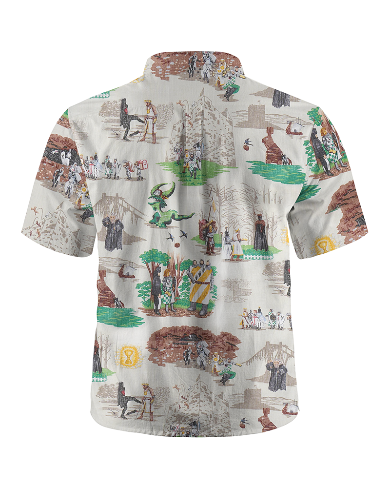 TheRetroTee Monty Python And The Holy Grail Hawaian Shirt