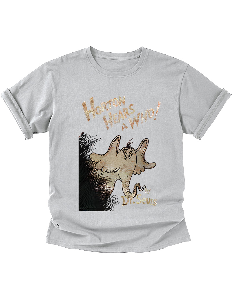 TheRetroTee Horton Hears A Who! Dr. Seuss Kids T-Shirt