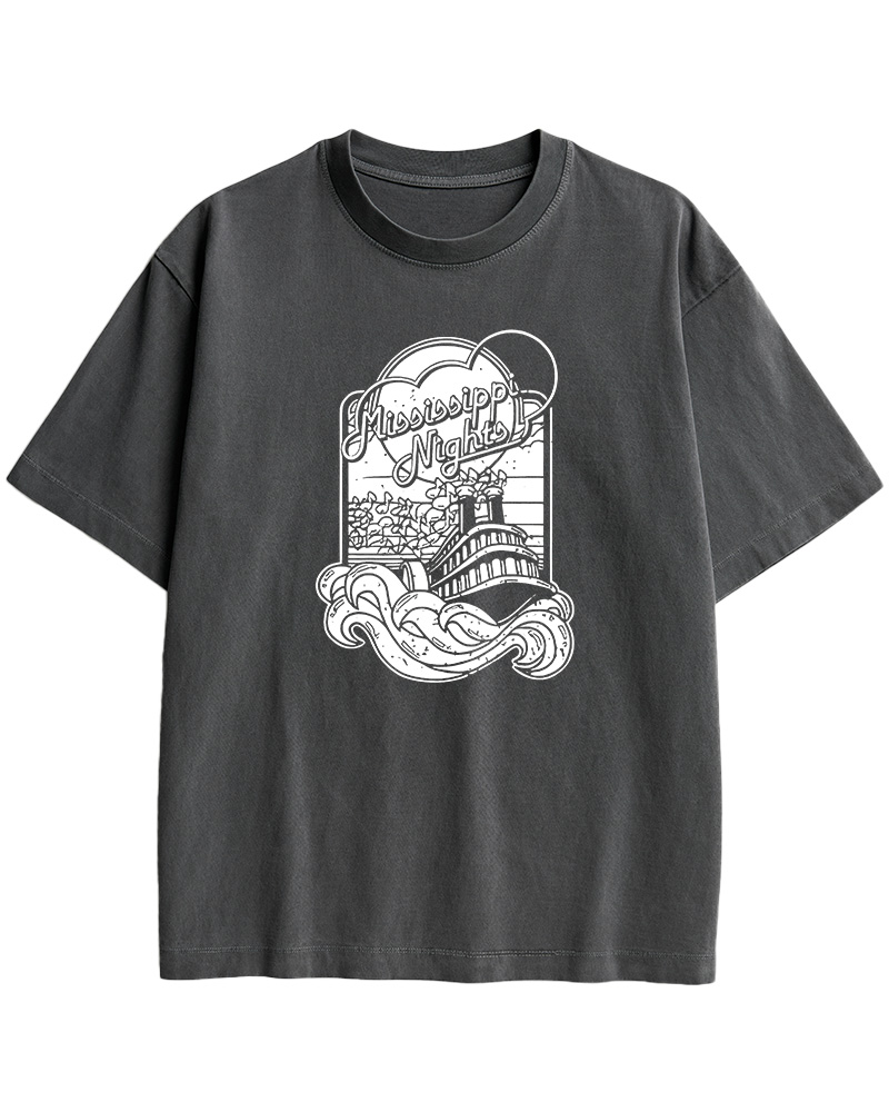 TheRetroTee Mississippi Nights St. Louis 1970s Cotton T-Shirt