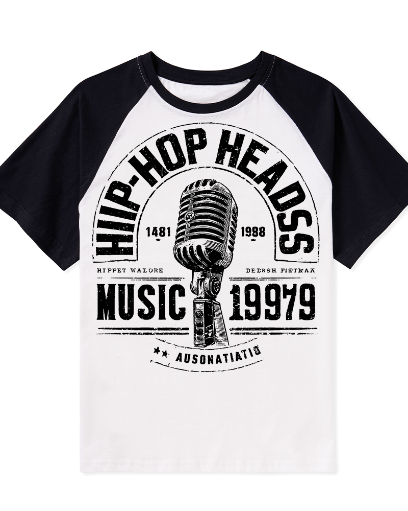 TheRetroTee 1980s Midnight Frame Retro Minimal Graphic T-Shirt