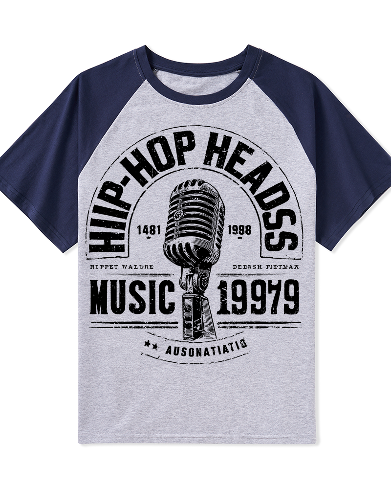 TheRetroTee 1980s Midnight Frame Retro Minimal Graphic T-Shirt