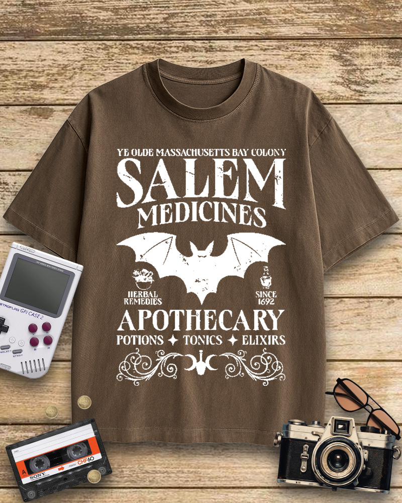 TheRetroTee Apothecary 2000s Cotton T-Shirt