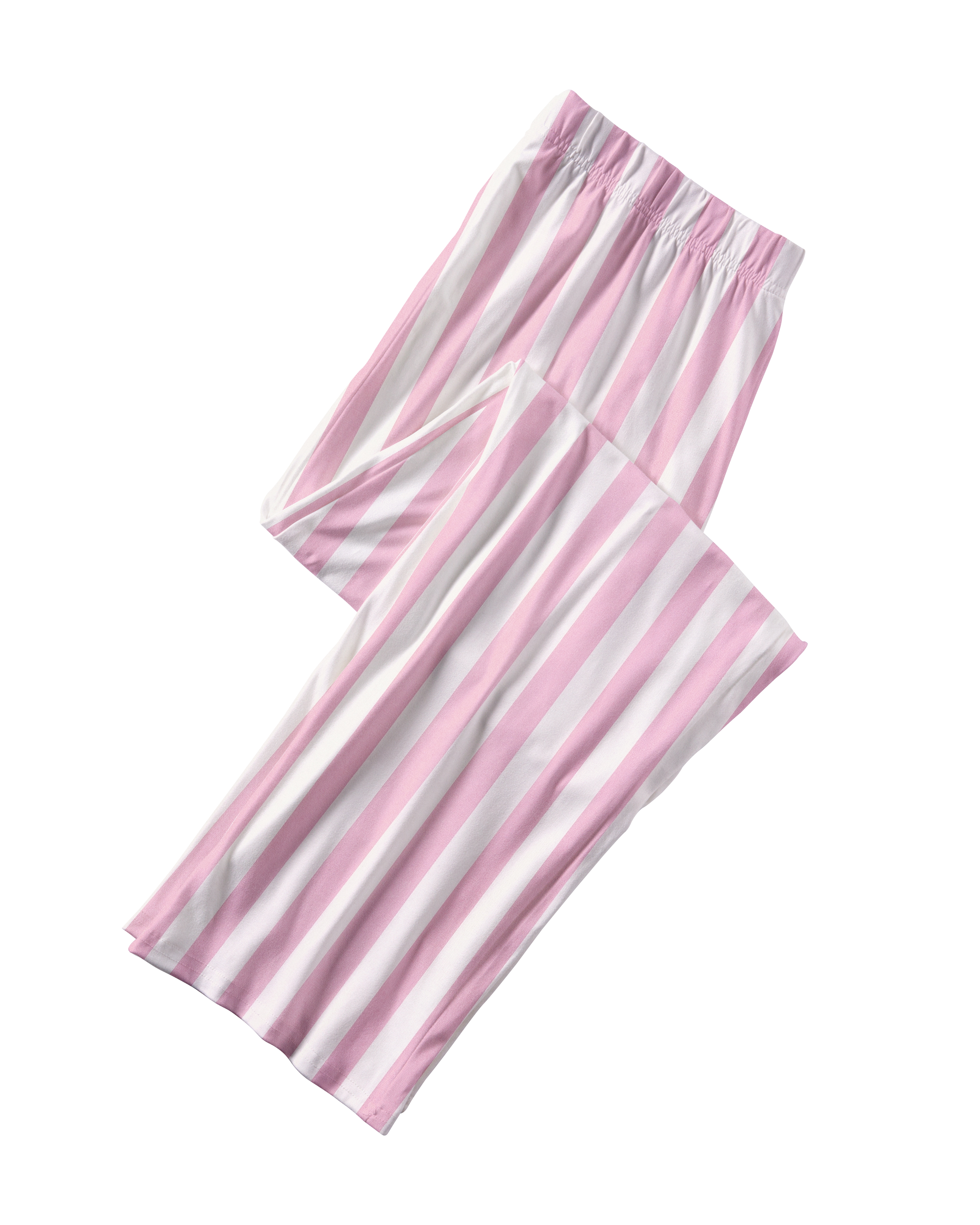 TheRetroTee Soft Pink Stripes Vintage Pajama Set